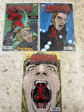Cómic Masacre/Deadpool Marvel