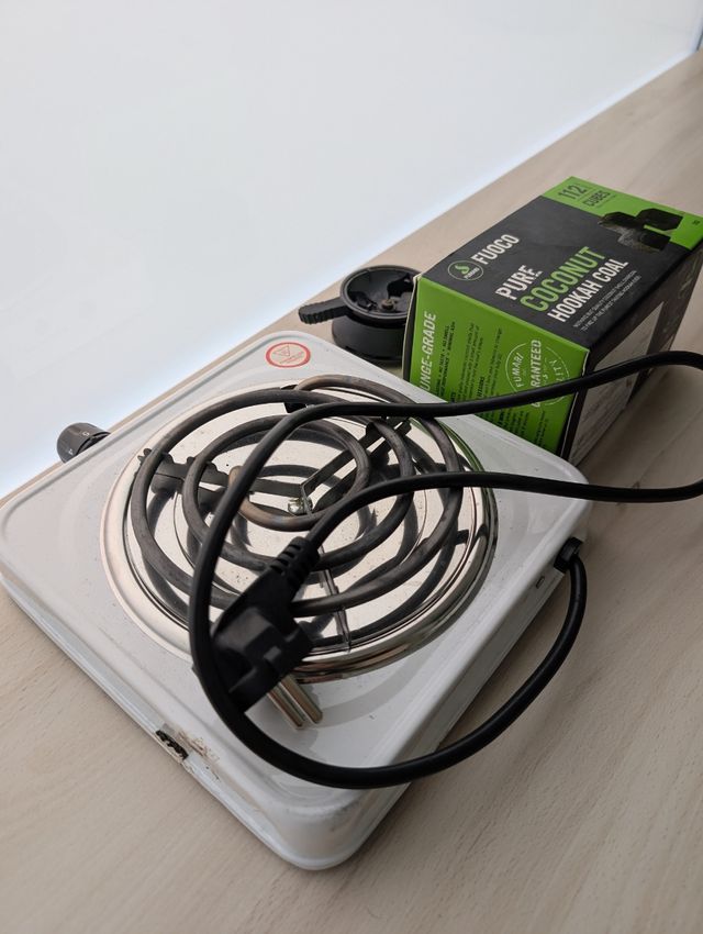 Quemador+Carbón Coco Fuoco