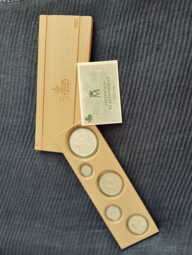 Monedas Plata V Centenario 1992