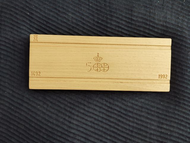 Monedas Plata V Centenario 1992