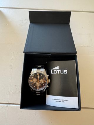 Reloj Lotus Cronógrafo - Acero