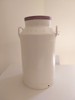 Preciosa lechera paragüero, decoración.