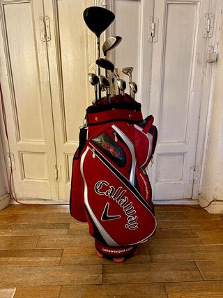 Juego Golf Callaway rojo
