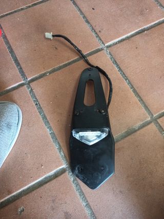 Portamatriculas Enduro homologado