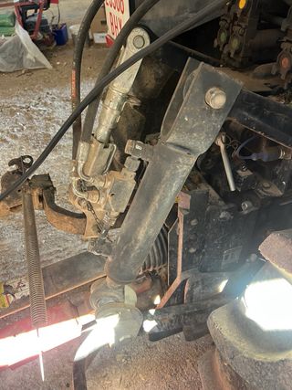 Trailla agricola 1,55m - Brazo hidraulico