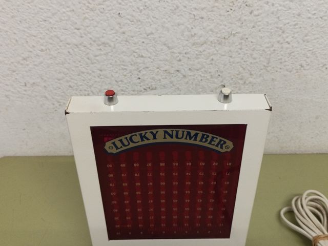 BINGO ELECTRÓNICO LUCKY NUMBER