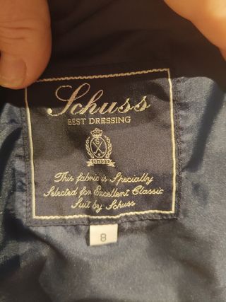Chaqueta niño Schuss talla 8