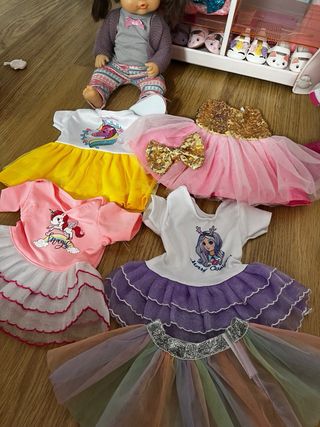 3 Muñecas Nenuco + armario- cambiador + Accesorios