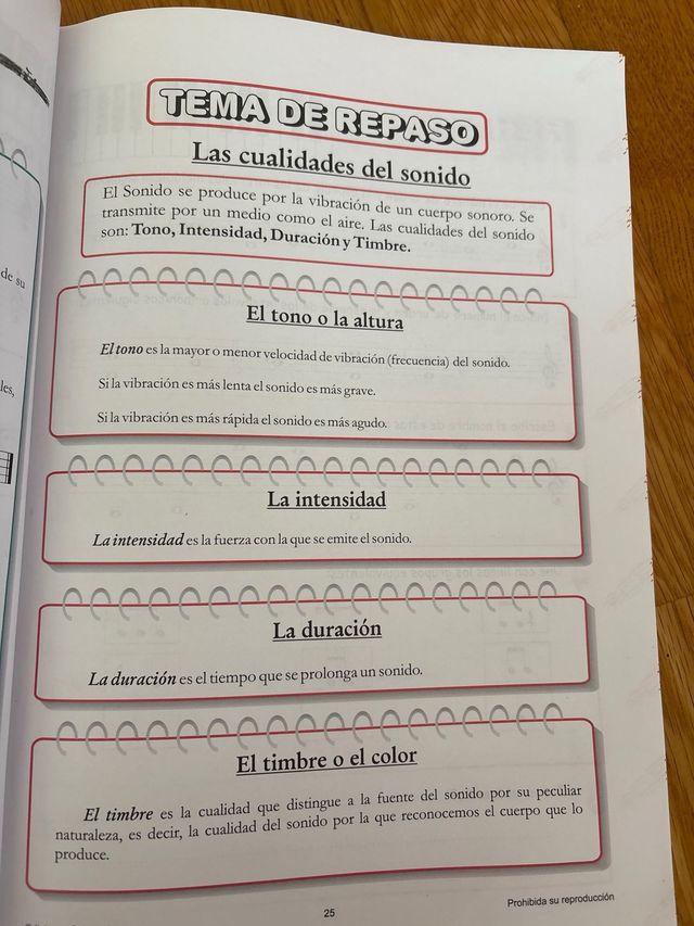 Teoría del lenguaje musical y fichas de ejercic...
