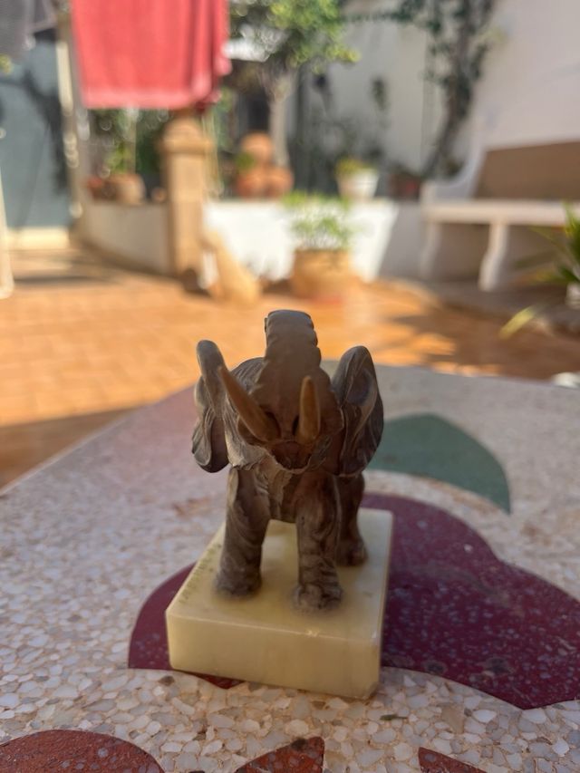 2 Elefantes miniatura antiguos