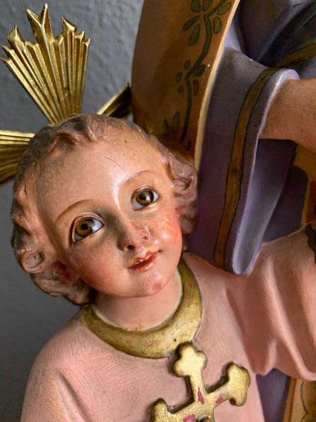 Figura San José y el niño Jesús 60 cm