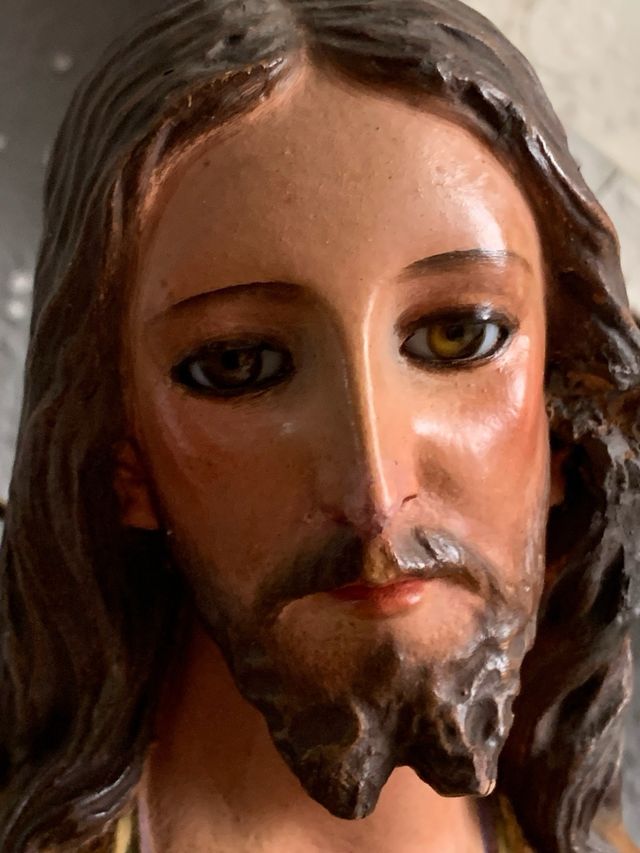 Figura San José y el niño Jesús 60 cm