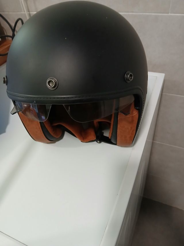 Casco moto talla S