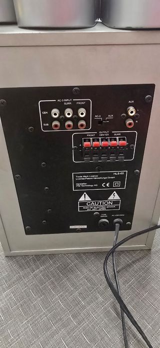 Sistema Home Cinema AEG HLS-65 altavoces