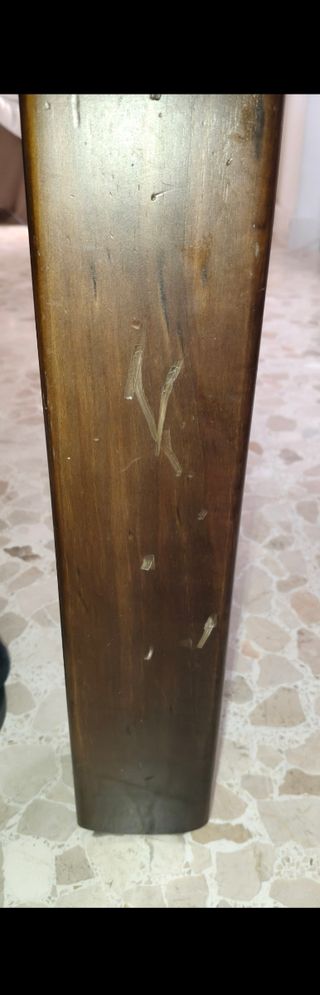 Mesa comedor madera - cristal. NEGOCIABLE