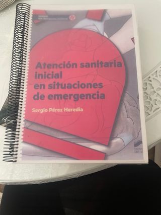 libros de 1 grado medio de emergencias sanitarias 