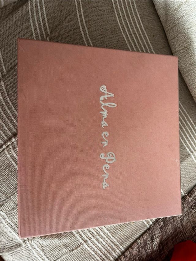 Botines terciopelo rosa Alma en Pena