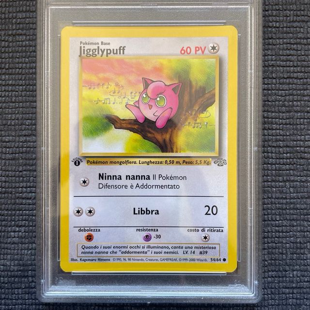 Jigglypuff 1°ed. Jungle ITA PSA10