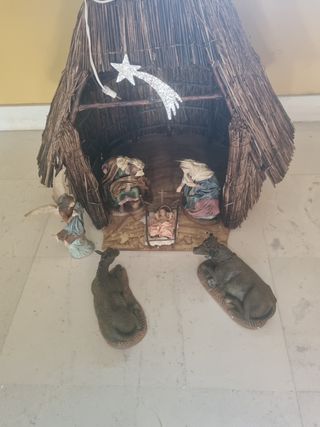 Portal Belén: figuras pesebre