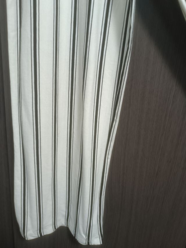 Peto rayas blanco-negro XS