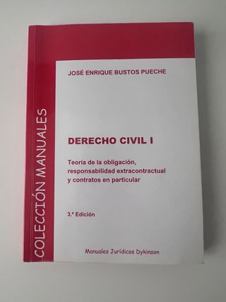 Derecho Civil I. Teoría de la obligación, respo...