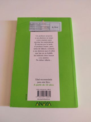 El asesinato del profesor de matemáticas (El du...