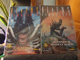 Lote cómics Aliens (Nido, Genocidio, Mutación)