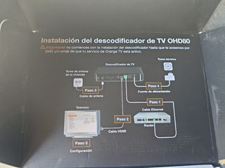 Lote 3 Decodificadores TV OHD80 Compatibles Orange