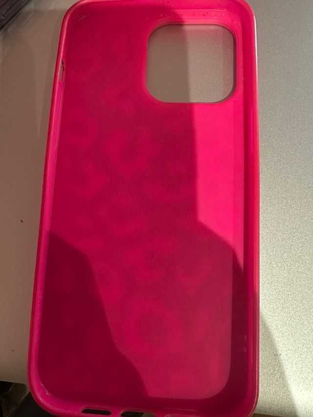 Funda iPhone 14 Pro Max  Leopardo Rosa