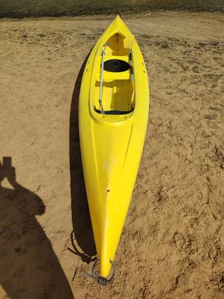 Kayak piragua amarillo dos plazas 