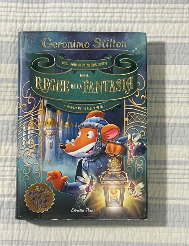 9 libros de Geronimo Stilton Reino de la Fantasia