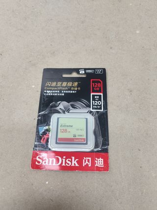 SanDisk Extreme 128GB CF
