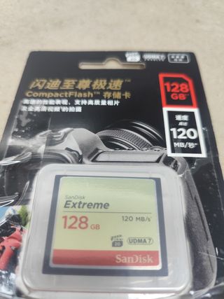 SanDisk Extreme 128GB CF