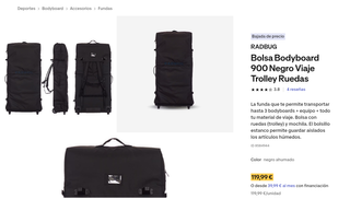 Funda RADBUG - Bodyboard con Ruedas