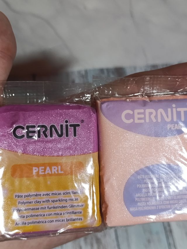 X6 cernit Pearl arcilla polimérica colores variado