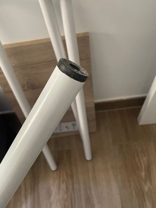 4 Patas 80cm Blancas - Metal