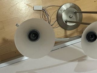 Lámpara de techo  4 luces - Gris plata