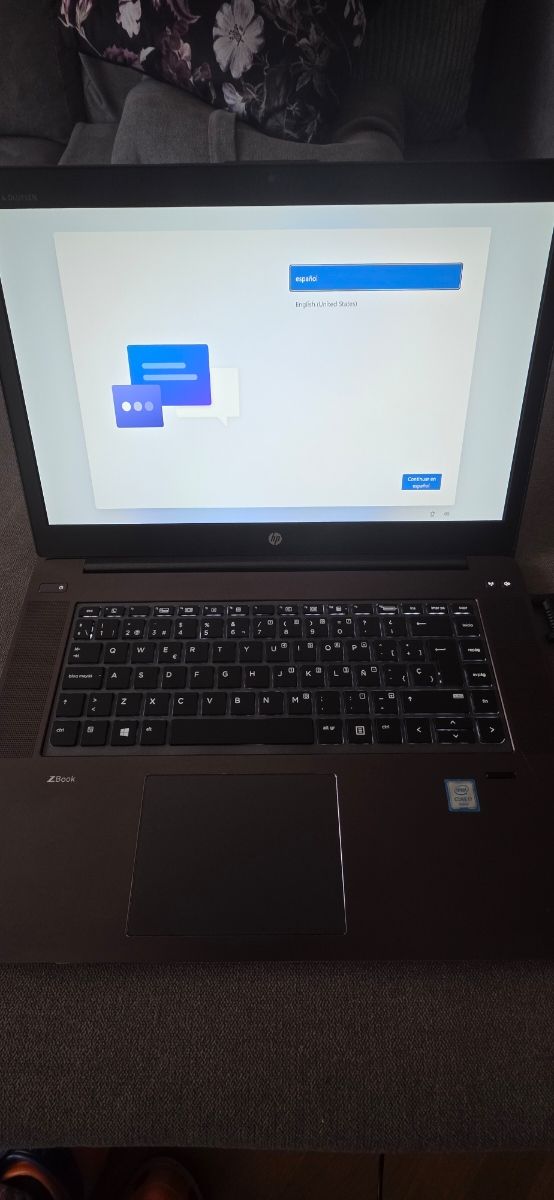 HP Zbook Studio G3 - Portátil Gris