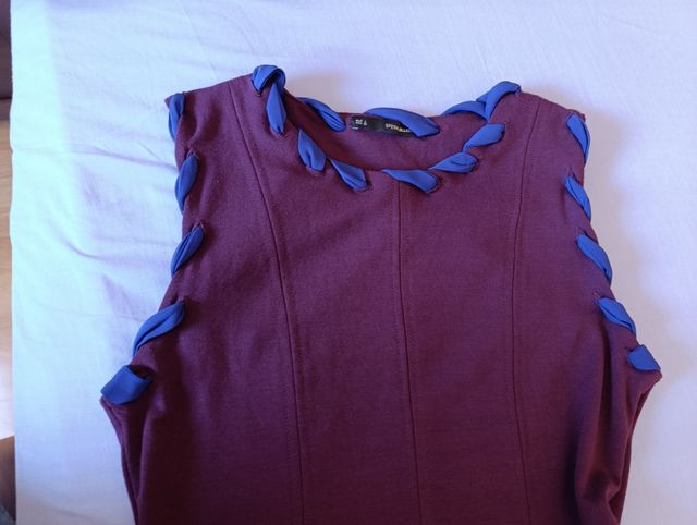 Vestido roxo tamanho L