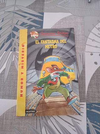 El fantasma del metro: Geronimo Stilton 12 (Spa...