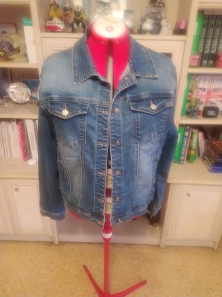 Chaqueta vaquera azul