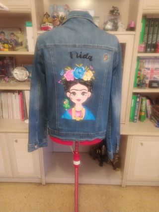 Chaqueta vaquera azul