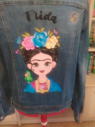 Chaqueta vaquera azul