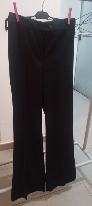 Pantalón vestir negro talla M