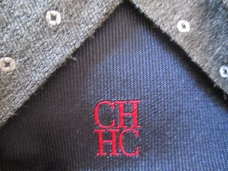 Corbata Carolina Herrera - Gris/Blanco