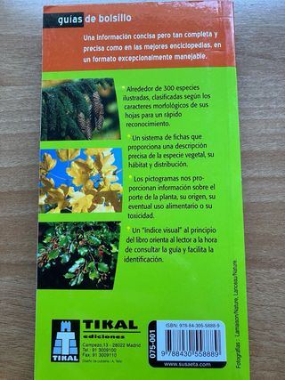 Lote 3 guias de campo completamente nuevas