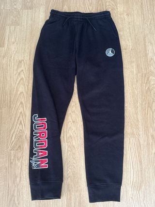 Pantalones Jordan negros niño L