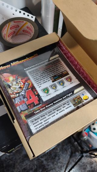 Full kit Nuevo Metal Slug 4 (MVS) - Juego Arcade