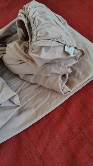 Sábanas matrimonio - Encimera y bajera  1.35