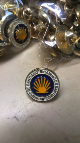 Pins Concha Camino Santiago. Lote de 437 Uds.